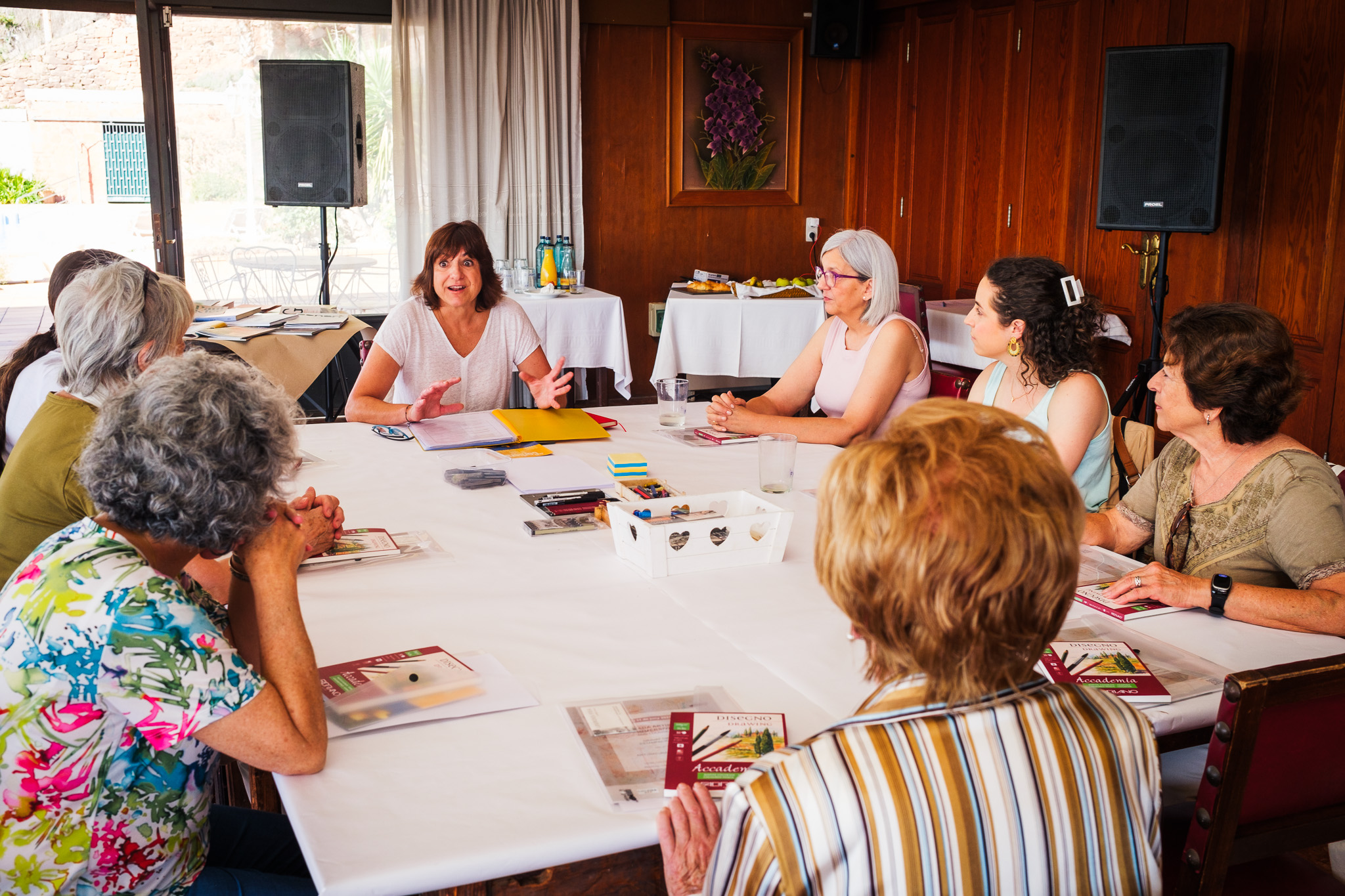 V Retiro artístico con Lourdes Fisa